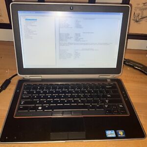 Dell Latitude E6320 As Is Turns On Laptop Pc (I2) No Hdd Charger