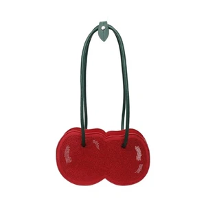 Casual Evening Purse Trendy Fruit Print Easy Maintenance PU Daily Essential - Picture 1 of 10