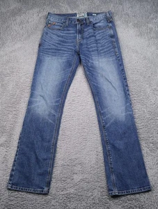 Ariat M7 Jeans Men 34x34 Straight Slim Fit Straight Leg Denim Samwell - Picture 1 of 22