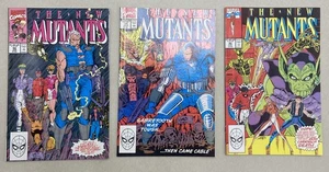 New Mutants Lot #’s 90 91 92 Marvel Comics Cable Sabretooth Rob Liefield Sunspot - Bild 1 von 24