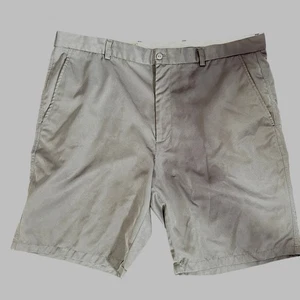 CC-BUK Cutter Buck Golf Shorts Flat Front Lightweight Charcoal Gray Mens Size 40 - Picture 1 of 8