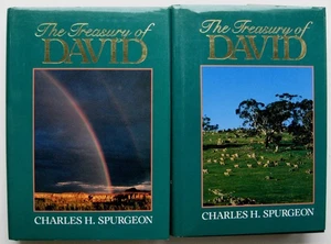 THE TREASURY OF DAVID Vols. One and Three Charles Spurgeon HC DJ - 45 - Picture 1 of 14