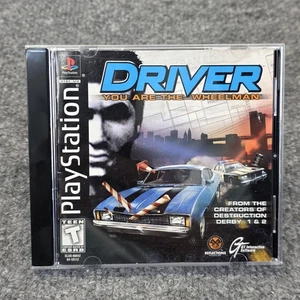 Driver (Sony PlayStation 1, 1999) PS1 Complete CIB - Picture 1 of 3