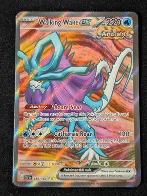 Walking Wake ex 189/162 - SV05 Temporal Forces Holo NM Pokemon TCG - Image 1 of 2