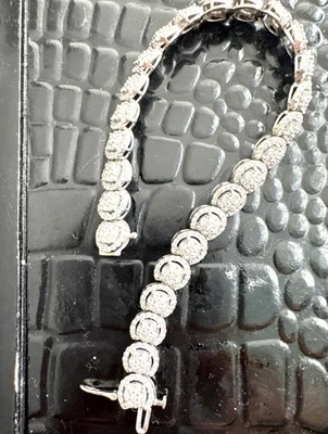 pulsera tenis diamantes seminueva Foto 1 de 3