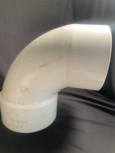 6" PVC DWV Street 90° Winkel - Bild 1 von 5