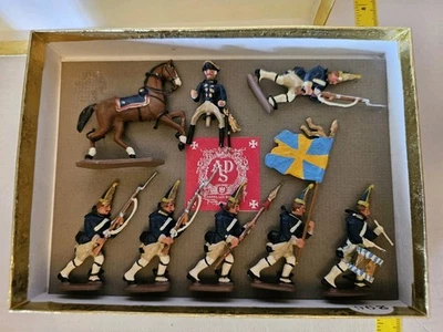 SOLDADOS GRANADEROS DAN BOHLINE SIN USAR, EN CAJA GRANADERO SUECO 1770 Foto 1 de 4