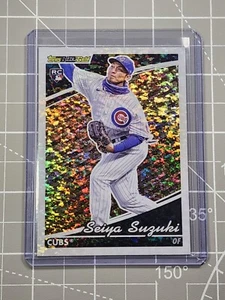2022 Topps Update Black Gold #BG-15 Seiya Suzuki RC Chicago Cubs - Picture 1 of 7