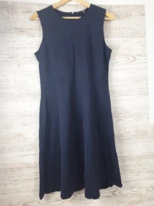 Vestido sin mangas azul marino, talla M, excelente estado 👍 - Imagen 1 de 10