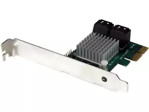 StarTech.com PEXSAT34RH 4-Port PCI-Express SATA III 6Gbps RAID Controller Card - Picture 1 of 5