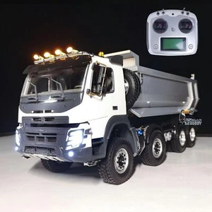 JDM RC Modell 1/14 Metall Hydraulischer Dumper 8*8 2Gang Differential Achse - Bild 1 von 9