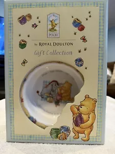 Royal Doulton Classic Pooh Baby Set 2 pc Bowl & Cup - Picture 1 of 12
