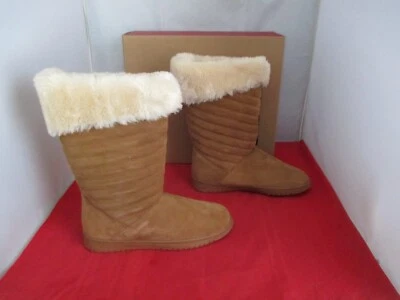 STYLE & CO Novaa 绗缝冷天气靴 79 美元 - 美国 10 码 - 栗色 - #784 — 第 1/4 张图片