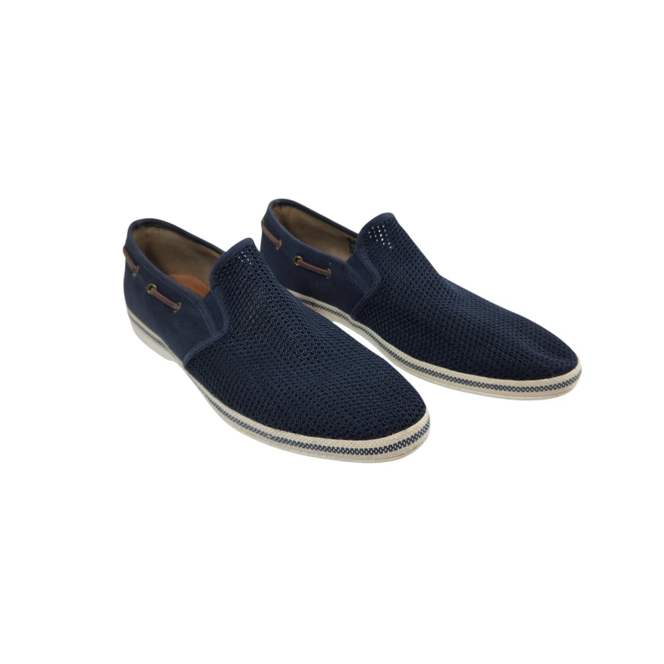 Mocasín informal ALDO para hombre talla 11 azul carufel sin cordones de malla Foto 1 de 4