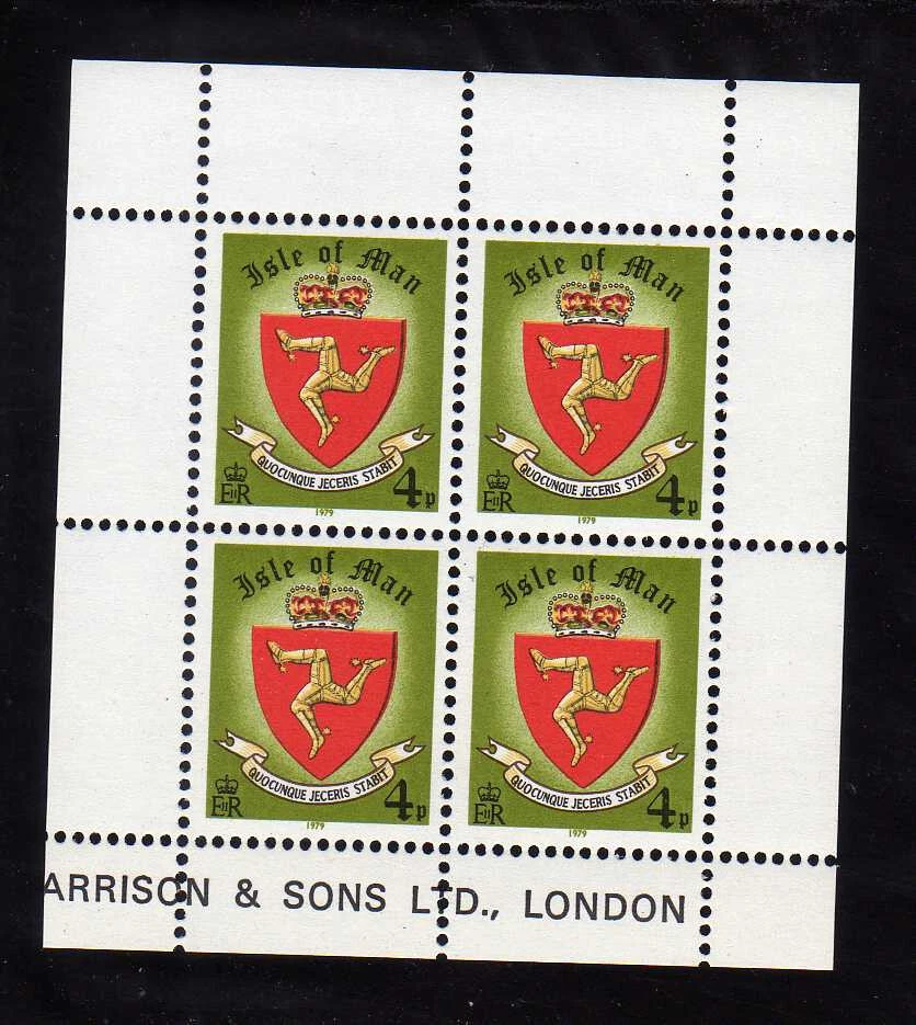 ISLE Of MAN -  1979   sc#147    TYNWALD EMBLEM - Image 1 of 1