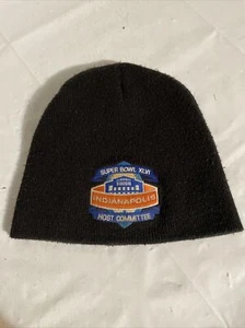 NY Giants Patriots Reebok Host Committee Super Bowl XLVI Indianapolis Beanie Hat - Picture 1 of 3