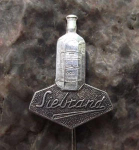 Antico distintivo spilla Siebrand bottiglia bibite aromatizzata frutta bevande - Foto 1 di 2