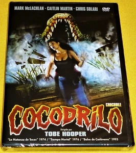 COCODRILO / CROCODILE , Tobe Hooper (DVD) English . Español - Precintada Sealed - Imagen 1 de 3