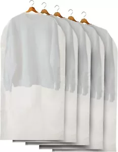 5 Pack IKEA RENSHACKA Clothes Cover Transparent White Protector (No Hanger) - Picture 1 of 6
