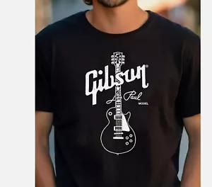 Gibson Les Paul Guitar Cotton T-shirt H121100 - Picture 1 of 7
