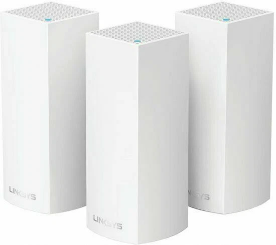 Linksys Velop Mesh Home WiFi System AC2200 6,000 Sq Ft Coverage 2.2 Gbps WHW0303 - Image 1 of 1