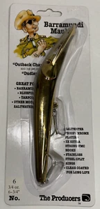 LEURRE vintage The Producer's Barramundi Mauler n°6 3/4 oz 6-3/4" LIVRAISON GRATUITE - Photo 1 sur 2