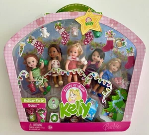 2006 Barbie Kelly Club Christmas Holiday Party Bündel Puppe 5er Set Neu im Karton - Bild 1 von 9