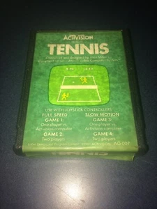 Tennis (Atari 2600, 1981) - Picture 1 of 2