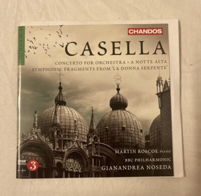 Casella Gianandrea Noseda Martin Roscoe BBC Philharmonic Classical Music CD - Image 1 of 4