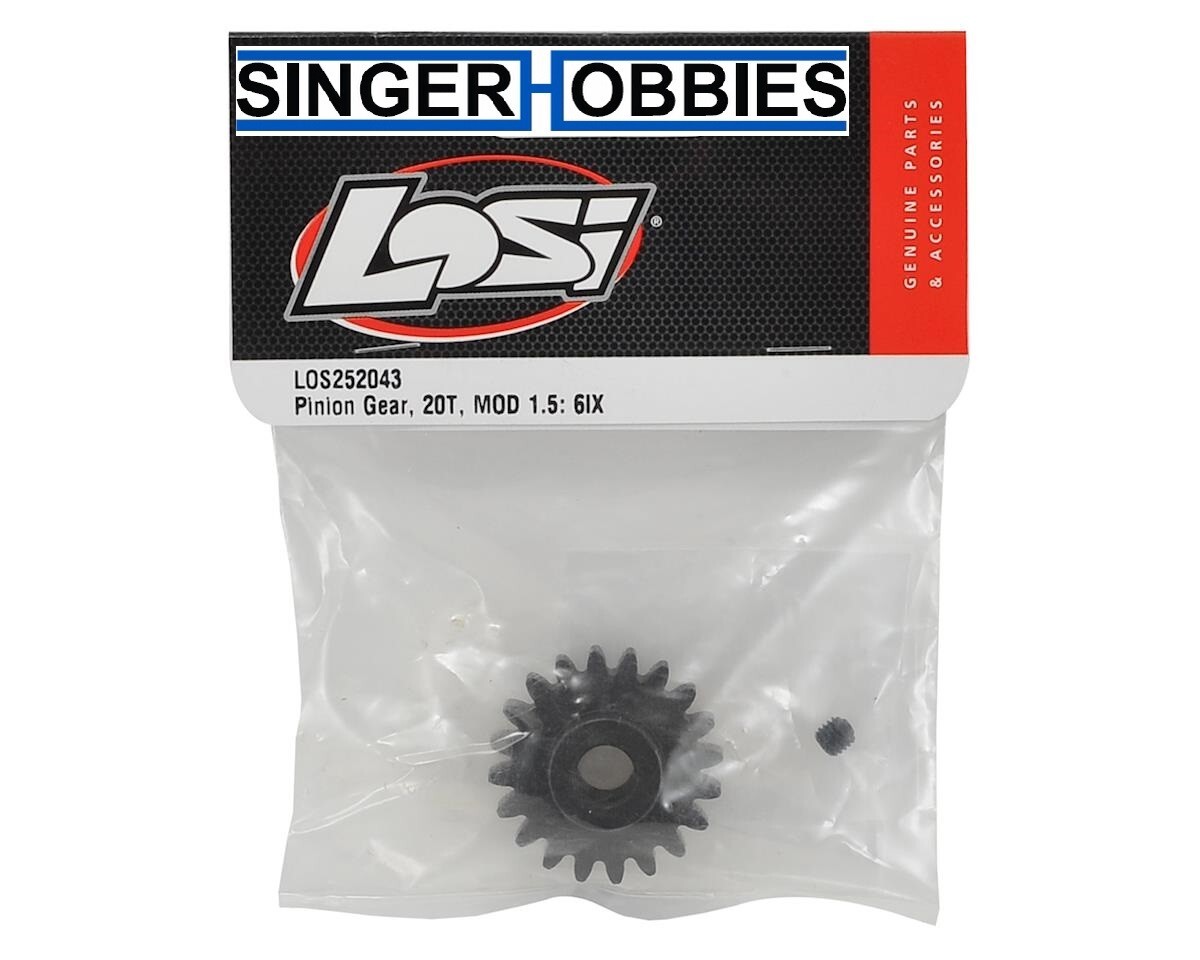 Losi Pinion Gear 19T 8mm Shaft 1.5M - LOS252042 RC Car Truck Replacement Part