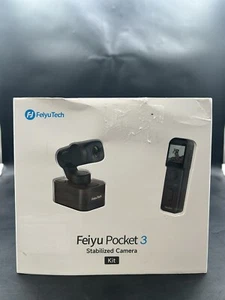 Feiyu Pocket 3 Combo:Remote Handle&Camera -Gimbal w/ 4K Camera 3 Axis Stabilizer - Picture 1 of 11