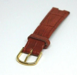 CHOPARD WATCH LEATHER BAND SINGLE PART 16MM CORAL WOMEN'S - Picture 1 of 5