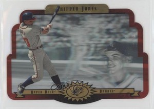 1996 SPx Gold Chipper Jones #2 HOF
