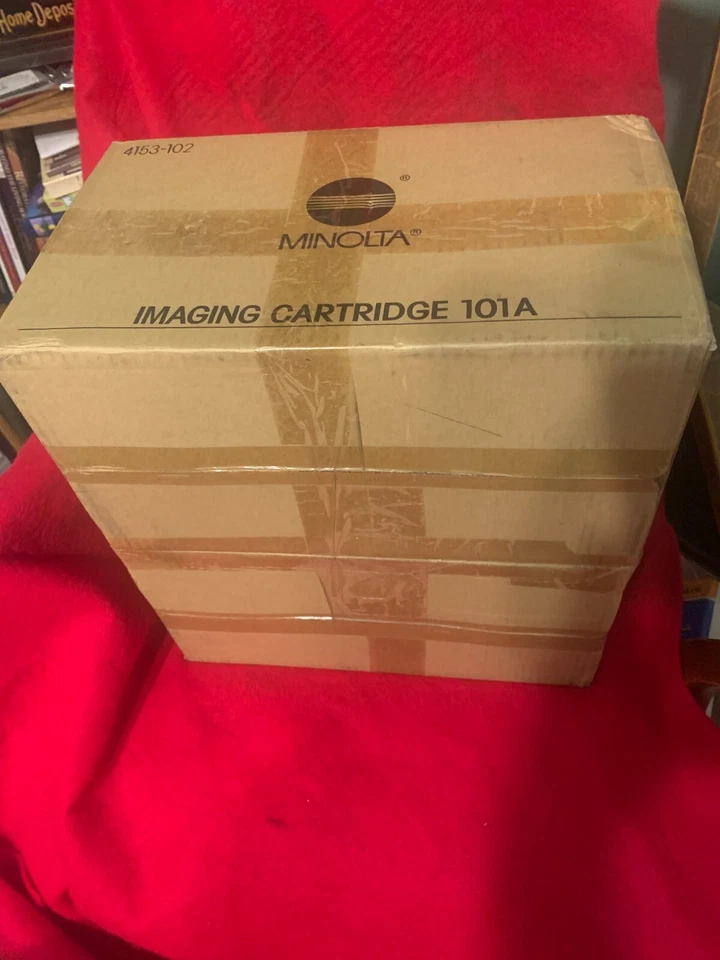 2 (TWO) Konica Minolta 101A imaging cartridges NEW OEM 4153-102 toner 4153-102 - Image 1 of 4
