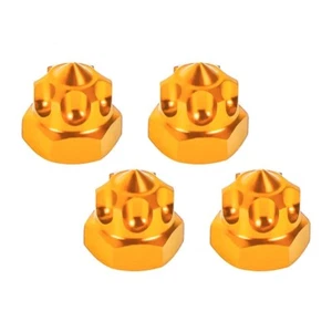 Tapa de tuerca para rueda NexxSpeed CNC M2 (DORADA) - AXIAL SCX24 / AX24 - Imagen 1 de 3