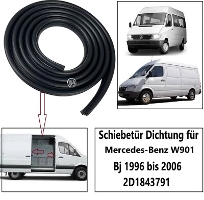 Sliding Door Seal for 1995-2006 Mercedes-Benz Sprinter W901 W905 Rubber - Image 1 of 4