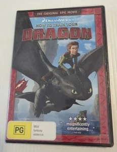 DreamWorks How To Train Your Dragon Movie PAL PG DVD Region 4 Brand New & Sealed - Picture 1 of 6