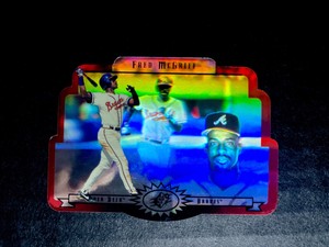 1996 SPX #3 Fred McGriff Atlanta Braves HOF