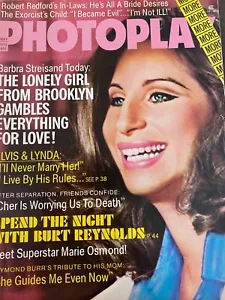 PORTADA de revista vintage de página completa Barbra Streisand - Imagen 1 de 1