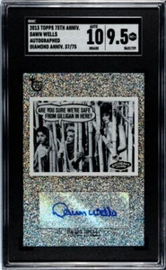 2013 Topps 75th Anniversary Autograph Dawn Wells SGC 9.5+ Gilligan's Island /75 - Picture 1 of 1