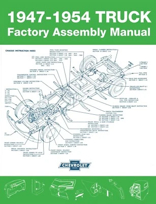 1947-1954 Chevrolet Truck Factory Assembly Manual - Image 1 of 2