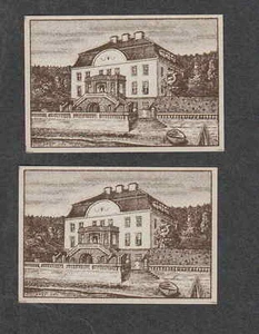 Old Matchbox Label Suecia BV1 House Hotel - Imagen 1 de 1