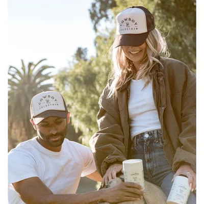 Gorra de béisbol unisex Cowboy Calostro Otto Trucker gorra de malla de 5 paneles banda para sudar Foto 1 de 4