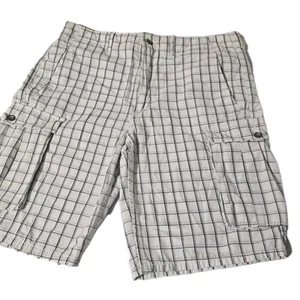 Levis Shorts Mens golf Cargo Plaid Madras 10" Inseam Outdoors Skate Classic - Picture 1 of 7