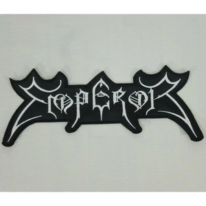 EMPEROR Band Logo BACK PATCH BIG Embroidered - Picture 1 of 6