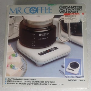 DW1 MR. COFFEE DECANTER ACTIVATED WARMER IN THE BOX WITH OPERATING INSTRUCTIONS - Picture 1 of 10
