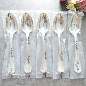 Christofle Rubans Table Spoon Unopened 5pcs Silverplate Flatware Brand New - Picture 1 of 20