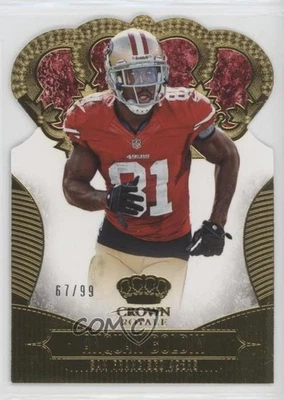2013 Panini Crown Royale Gold Die-Cut Crown /99 Anquan Boldin #9 - Image 1 of 2
