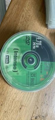 DVD-R Blank Recordable discs and 170 CD/DVD Sleeves - Image 1 of 4