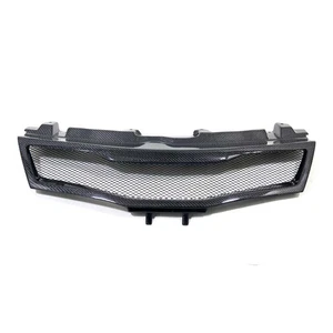 Carbon Fiber Front Bumper Grille Grill for Honda Civic Type-R FN2 Coupe 07-11 - Picture 1 of 5